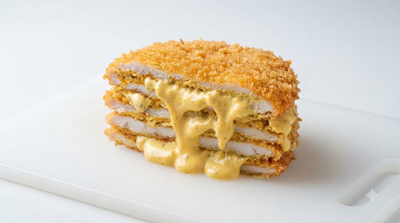サクサク！わさび風味のチーズサラダチキンカツ