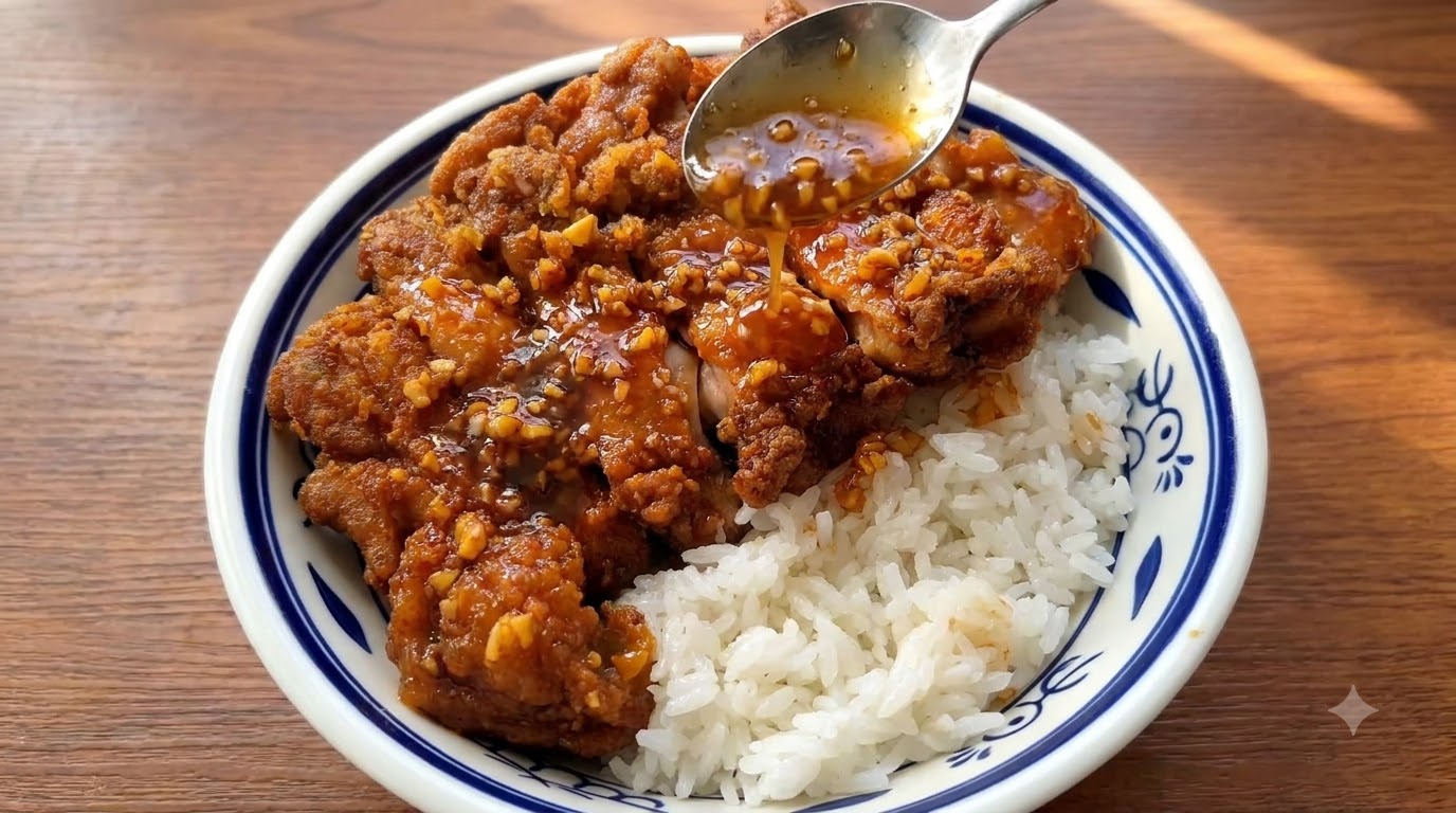 ハニーカリカリチキンライスボウル